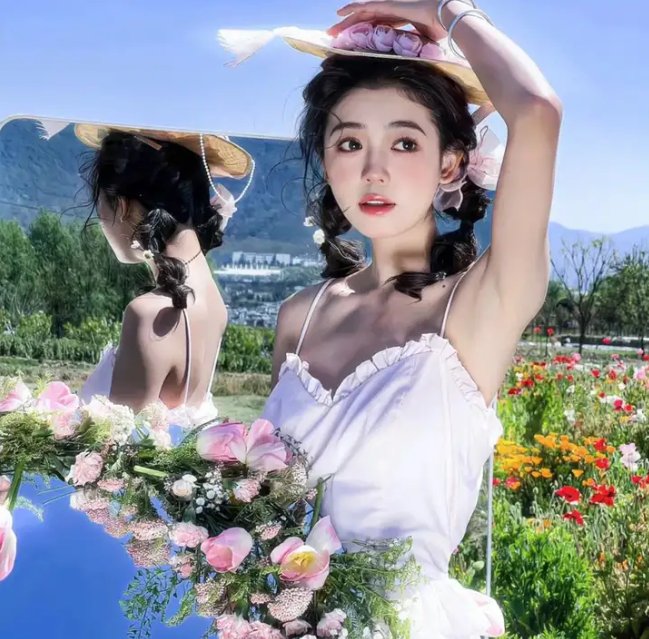 阳光中的青时雨
